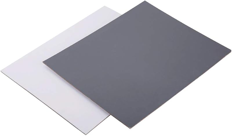 JJC 2in1 Grey White Balance Card A4 18% Exposure Calibration Camera Checker