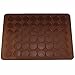 Mujiang Silicone Macaron Kit Decorating Piping Pot Macaroon Baking Mat Capacity 48