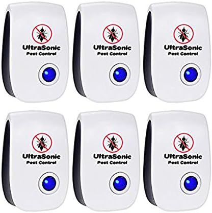 UltraSonic Pest Control Home Repeller | Stop Unwanted Bugs | Prevents Mice, Rats, Rodents | Protect Entire House From Spiders, Ants, Roaches, Ticks, Fleas & Flies | Safe for Pets and Kids