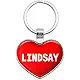 Metal Keychain Key Chain Ring I Love Heart Names Male L Lev - Loki