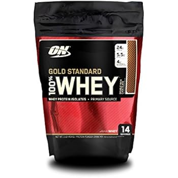 Optimum Nutrition Gold Standard 100% Whey, Double Rich Chocolate, 1 Pound