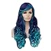 OYIXU Blue Ombre Highlights 75cm 29.5