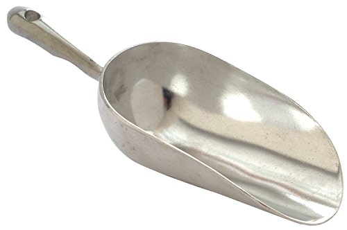 Norpro 9003 38-Ounce Aluminum Scoop, Large, Silver