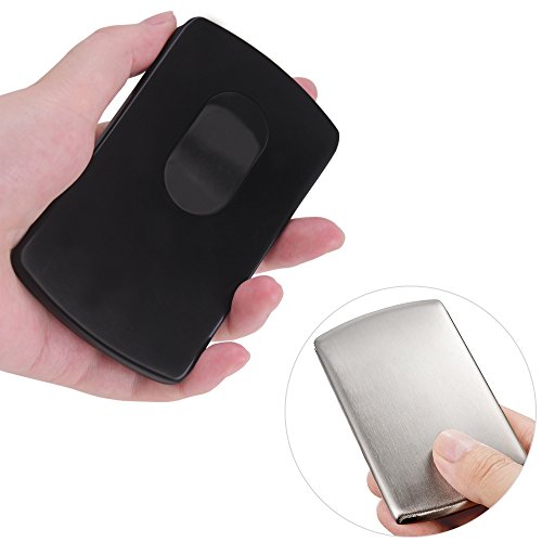 image for Professional Business Card Case, DaKuan 2 Packs Name Card Holder with 