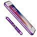 Shamo's Crystal Shock Absorption TPU Rubber Gel Case Compatible with iPhone SE 2022 (3rd Generation), iPhone SE 2020 (2nd Generation) iPhone 8 and iPhone 7 (Purple)