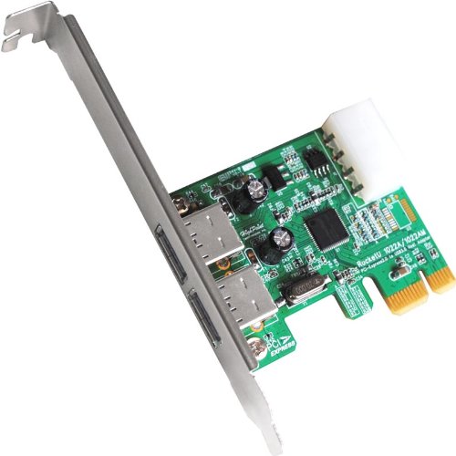 HighPoint RocketU 1022A SuperSpeed USB 3.0 PCI-Express 2.0 x1 Non-RAID HBA