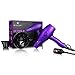 Purple Professional Light Weight Hair Dryer 1875W Tourmaline Ceramic Negative Ionic Blow Dryer with Diffuser & Concentrator & Comb