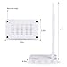 OURLINK 802.11ac Dual Band 2.4G/5G 1200mbps High-Gain USB Wireless Long-Rang WiFi Network Adapter with Double 5dbi High Gain Antenna