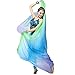 ROPALIA Womens Chiffon Belly Dance Shawl Veil Scarf Lightweight Scarf Perfect for Dancing Gradient Color 87