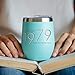 1979 41st Birthday Gifts for Women Men - Mint 12 oz Insulated Stainless Steel Tumbler - 41 Year Old Presents - Mom Dad Wife Husband Present - Party Decorations Supplies Tumblers Gift 40 th Bday Cups