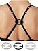 Newsfana 9 piece Adjustable Bra Strap Solution Cleavage Clips