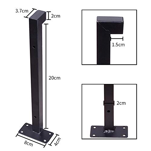 image for Ihomepark Heavy Duty Industrial Shelf Brackets - 8