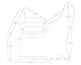 Musiclily 8 Hole Tele Pickguard for American/Mexican Made Fender Standard Telecaster Modern Style Electric Guitar,4Ply Red Pearl