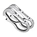 Idakekiy Dual Carabiner Keychain Mutil Tool with Key Chain Bottle Opener for Keys