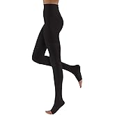 JOBST Relief 20-30 mmHg Compression Stockings, Waist High Pantyhose, Open Toe | Compression Socks for Women/ Men for Tired, Aching or Swollen Legs