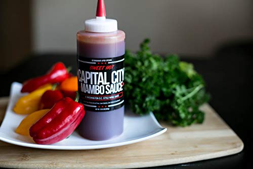 Capital City Mambo Sauce - A Washington DC Wing Sauce (12 oz); Perfect for wings, chicken, pork, bee - //coolthings.us