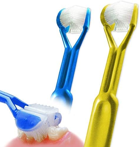 Heyns Store DenTrust 3-Sided Toothbrush ::: Special Needs Toothbrush for AUTISM Autistic ASD