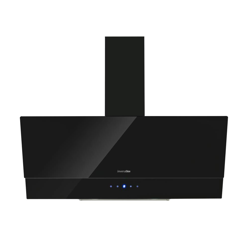 UNIVERSALBLUE-Campana-Extractora-de-Cristal-90cm-Color-Negro-Eficiencia-Energetica-C