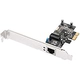 Rosewill 10/100/1000Mbps Gigabit PCI Express, PCIE Network Adapter / Network Card / Ethernet Card , Win10 supported (RC-411v3)