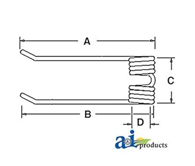 Amazon.com: A&I Products TEDDER TOOTH PART NO: A-57701701: Industrial