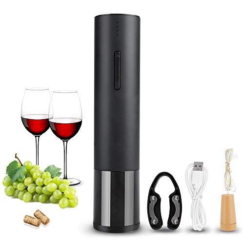 Electric Wine Opener, Automatic Electric Wine Bottle Corkscrew Opener