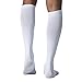 adidas Metro Soccer Socks (1 Pair) Discontinued, White/Black/Clear Grey/4, Large