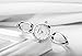 Mother's Day Gift ETEVON Womenâ€s Quartz Silver Wrist Watch with Small Crystal Dial and Hollow Bracelet Water Resistant, Casual Simple Dress Watches for Women