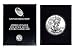 2019 - American Silver Eagle in Plastic Air Tite and Blue Gift Box with our Certificate of Authenticity Dollar Uncirculated Us Mint