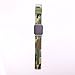 Bandmax Fabric Replacement Strap Compatible Apple Watch, Stainless Steel Metal Buckle Comfortable Denim Fabric Watch Band Compatible Apple Watch Series 5/4/3/2/1 All Version(Camouflage 42MM/44MM)