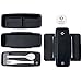 Stackable Black Bento Box with Utensils - Microwave, Dishwasher, Freezer Safe, BPA Free FDA Approved, Black 750ml Capacity Japanese Style