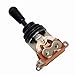 Kmise A0611 1 Piece 3 Way Toggle Switch Electric Guitar Part, Black