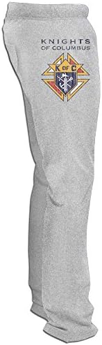 Juice Forus Men's Knight Of Columbus Running Pants Ash L