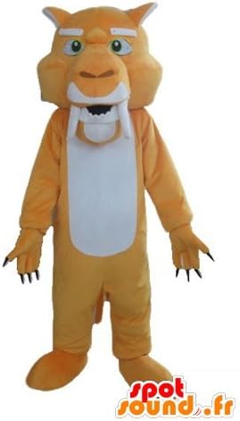 Amazon マスコットspotsoundアマゾンサンディエゴ アイスエイジで有名な虎 コスプレ 仮装 通販
