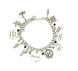 Hamilton Broadway Silver Tone Multiple Charms Bracelet w/Gift Box by Superheroes