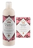 Nubian Heritage Patchouli & Buriti Lotion & Bar Soap Set