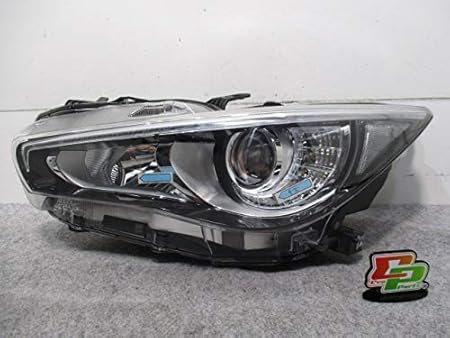 Amazon スカイライン V37 左ヘッドライト ランプ Led レベライザー Koito 100 4ga1a 日産 中古 ヘッドライト本体 車 バイク