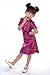 AvaCostume Girls Chinese Dragon Phoenix Qipao Cheongsam Dress Rosered 8