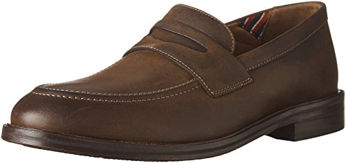Bostonian Men s Mckewen Step Penny Loafer, Brown Leather, 10.5 Medium US
