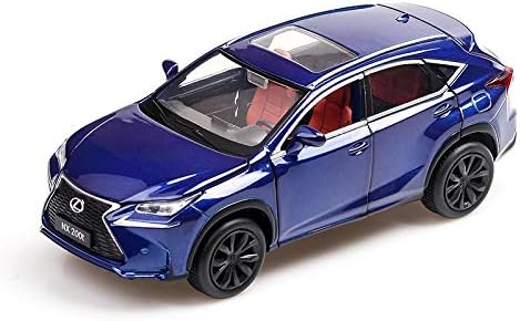 JPVGIA Model Car Lexus Nx200t Model 1:32 Simulation Simulation Die-casting Alloy Model Children's Gifts (Color : Metallic blue)