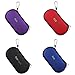 FOXVAPE Protective Carry Travel Storage Case Bag fit Ego Case, Flavors, Batteries, Chargers, Headphones, Cables, Phones, Keys, Jewelry, Watches (Red)