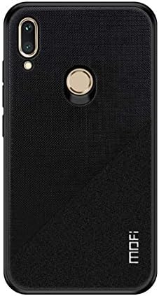 HUILIAN Mobile Phone Cases & Covers, MOFI Shockproof TPU + PC + Cloth Pasted Case for Huawei Nova 3 (Color : Black)