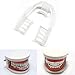 Anti Grinding Teeth Guard for Kids Adults Pack of 3 Food Grade Night Guard for Sleep (White)