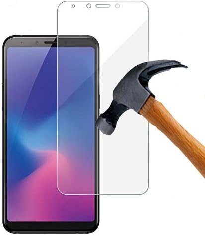 Galaxy A6s Tempered Glass Screen Protector Easy Bubble-Free Installation HD Ultra Clear shatterproof with 9H Hardness and Anti Fingerprint Oleo-phobic Coating (Samsung A6s 2018 Screen Protector) - Image 3