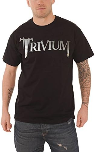 Trivium T Shirt Classic Band Logo Official Mens Black