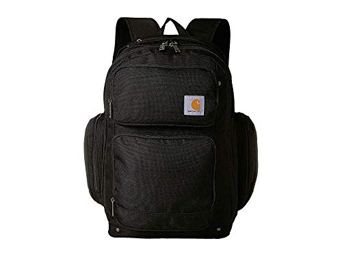 Carhartt Legacy Deluxe Work Backpack with 17-Inch Laptop Compartment, Black