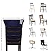 Baby Portable High Chair Travel Harness Seat for Toddler Feeding, Safety Washable Cloth Harness with Adjustable Straps Shoulder Belt