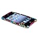 Rainbow Zebra (Front & Back) Graphic Case - for LE iPod Touch 4G