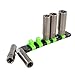 OEM TOOLS 22986 5 Piece Spiral Type Deep Extractor Set on Aluminum Rail