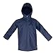 Splashy Children's Rain Jacket (8, Navy)
