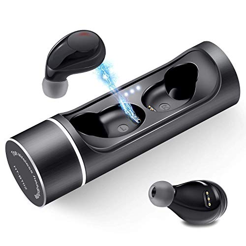 Bluetooth Headphones,ESTAVEL True Wireless Bluetooth Sport Earbuds Bluetooth 4.2 IPX5 Deep Bass in-Ear Stereo Headsets with MIC
